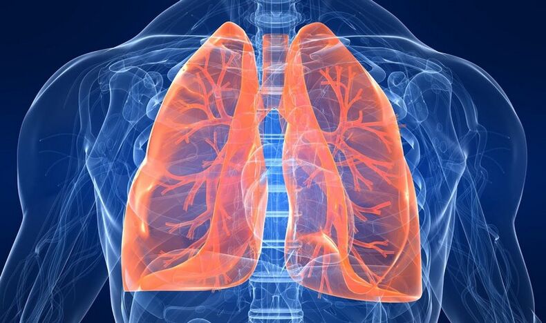 patologii pulmonare ca cauză a durerii sub omoplatul stâng